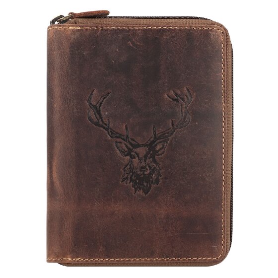 Greenburry Vintage Identiteitskaart etui Leer 16 cm