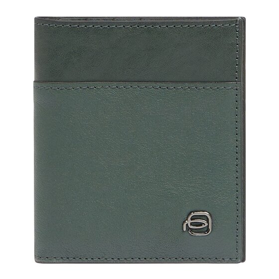 Piquadro Black Square Kredietkaart etui RFID-bescherming Leer 9 cm