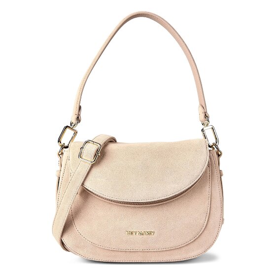 Hey Marly Big Sister Suede Schoudertas S Leer 25 cm