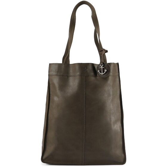 Harbour 2nd Elbe 1 Shopper Tas Leer 29 cm