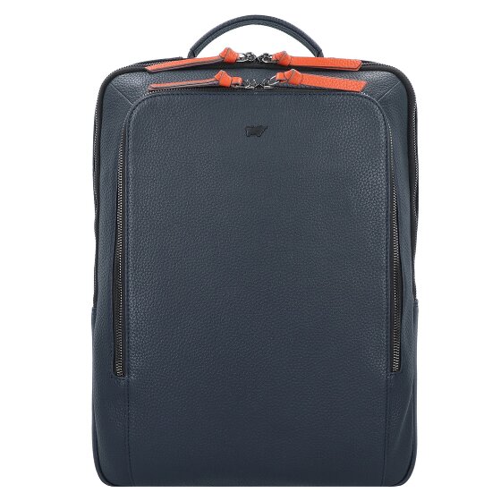 Braun Büffel Novara Zakelijke rugzak Leer 43 cm Laptop compartiment
