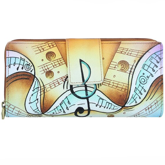 Greenland Nature Art+Craft Portemonnee RFID Leer 20 cm Greenland Nature Art+Craft Portemonnee RFID Leer 20 cm