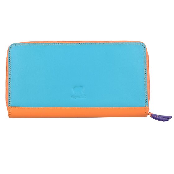 Mywalit Medium Tri-fold Portemonnee I Leer 14 cm