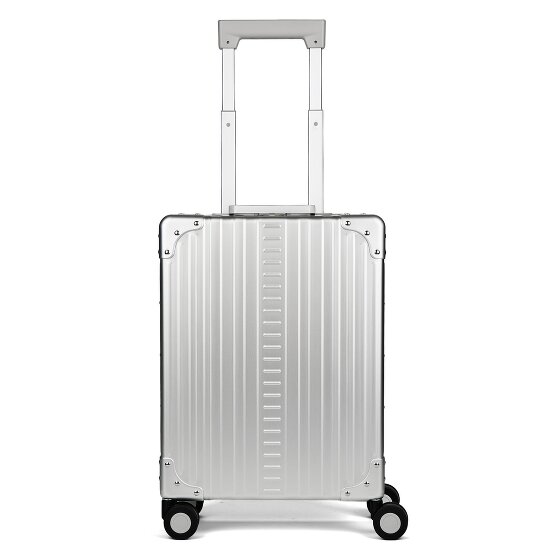Aleon Business-cabinewagen met 4 wielen, Aluminium, 50 cm, laptopvak