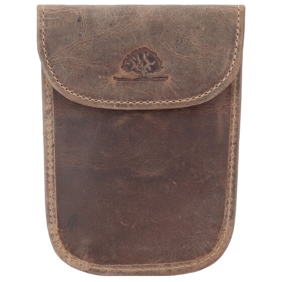 Greenburry Vintage Sleutel portemonnee Leer 9 cm