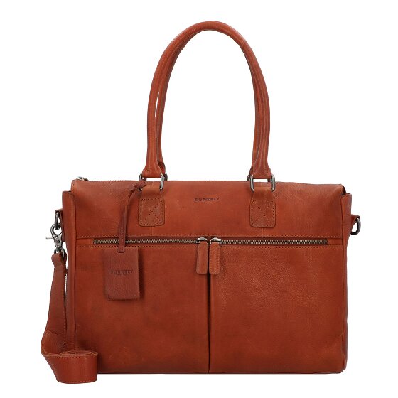 Burkely Antieke Avery Schoudertas Leer 37 cm Laptopcompartiment
