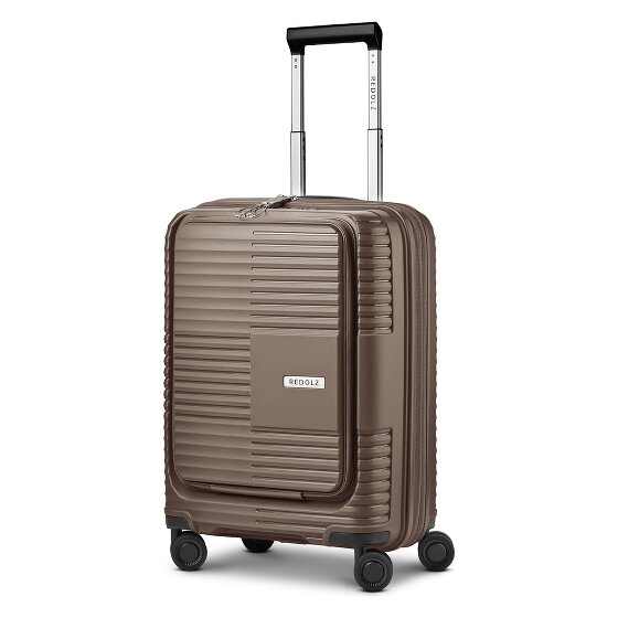 Redolz Essentials 17 2.0 4 wielen Cabinewagen 55 cm Laptopvak met uitbreidingsplooi