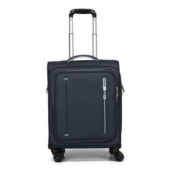 American Tourister Cloudrider 4 wielen Cabinewagen S 55 cm met uitbreidingsplooi