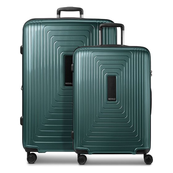 Redolz Essentials 14 Kofferset met 4 wielen, M+L, met uitbreidingsplooi
