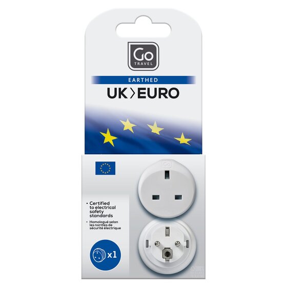 Go Travel UK-EU reisadapter