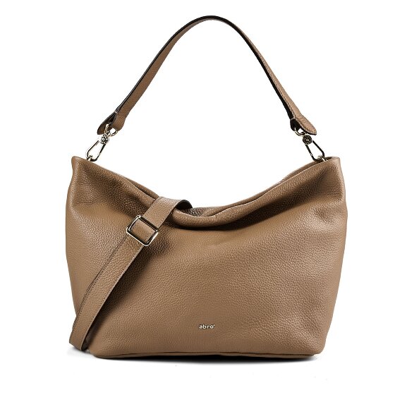 abro Ebony Schoudertas Leder 39 cm