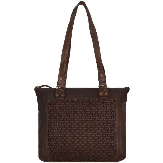 Greenland Nature Femi & Nine Schoudertas Leder 35 cm