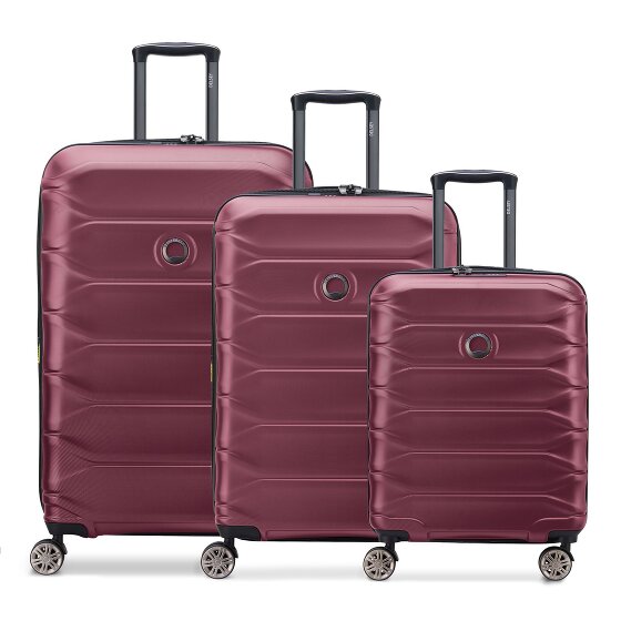Delsey Paris Meteor 4 wielen Kofferset 3-delig met uitbreidingsplooi