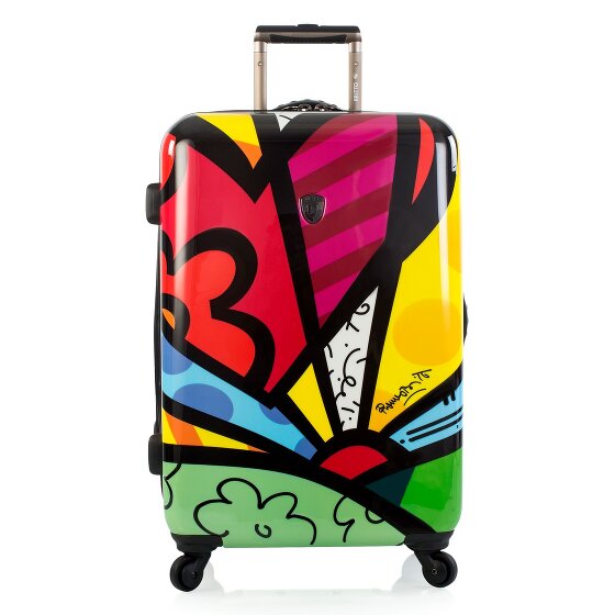 Heys Britto 4 wielen Trolley M 66 cm met uitbreidingsplooi