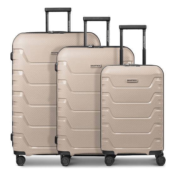 Smartbox Edition 01 4 wielen Kofferset 3-delig met uitbreidingsplooi