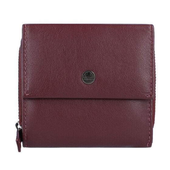 Greenburry Sponsachtig portefeuille leer 10,5 cm