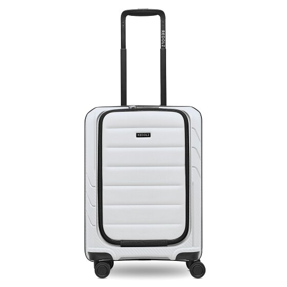 Redolz Essentials 17 4-wiel cabine trolley 55 cm soft-pocket laptop compartiment