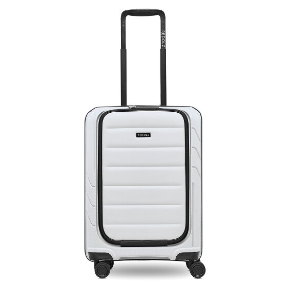 Redolz Essentials 17 4-wiel cabine trolley 55 cm soft-pocket laptop compartiment