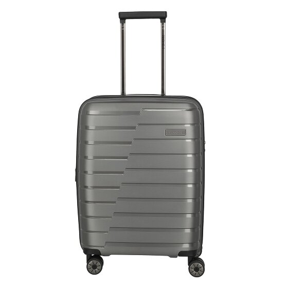 Travelite Air Base 4 wielen Cabinewagen 55 cm met uitbreidingsplooi