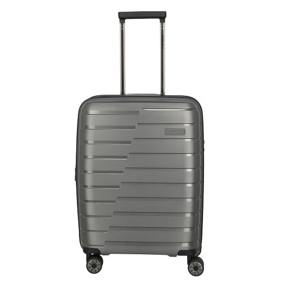 Travelite Air Base 4 wielen Cabinewagen 55 cm met uitbreidingsplooi