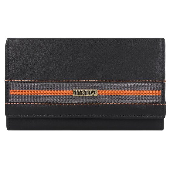 mano Don Leonardo Portemonnee RFID Leer 16 cm