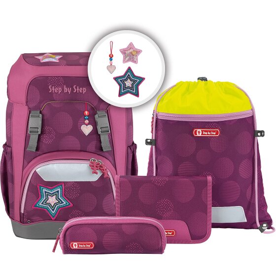 Step by Step Reuze schooltassenset 5st.