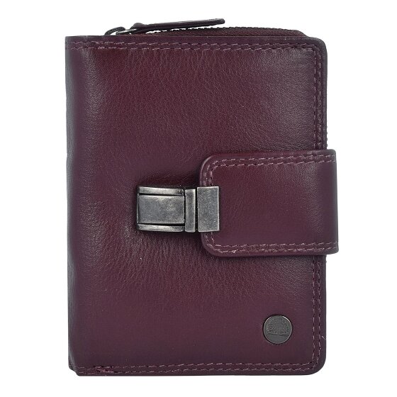 Greenburry Sponsachtig portefeuille leer 9 cm