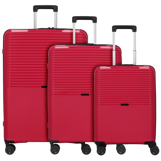 d&n Travel Line 4000 4-wiel kofferset 3st.
