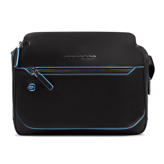 Piquadro Blue Square Schoudertas Leer 27 cm