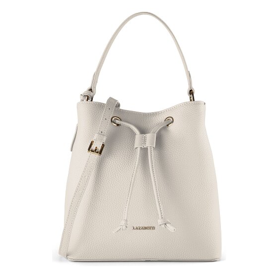 Lazarotti Bologna leeren crossbody-buideltas, leer, 25 cm