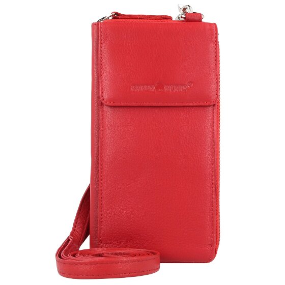 Greenburry Nappa mobieletelefoonhoesje RFID leer 8 cm