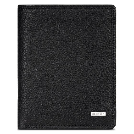 Redolz Leather Essentials HF portemonnee RFID-leer 9,5 cm, uitklapbaar