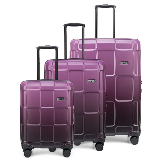 Epic Crate EX Wildlife 4 wielen Kofferset 3-delig