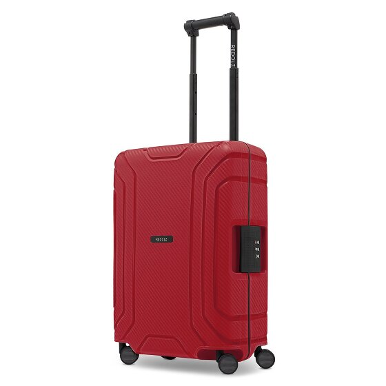 Redolz Essentials 15 Cabinewagen met 4 wielen, 55 cm, met driepuntssluiting