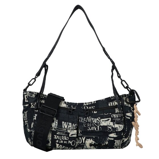 Desigual Newspaper Donosti Schoudertas 25 cm