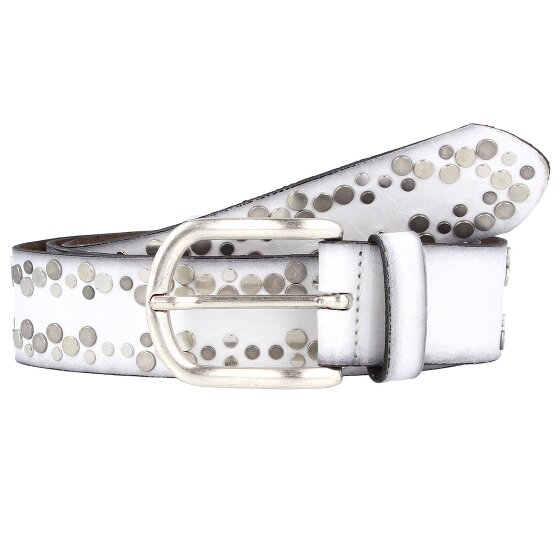 Vanzetti Studded riem leer
