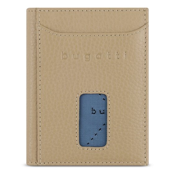 bugatti Secure Slim Portemonnee RFID-bescherming Leer 8 cm
