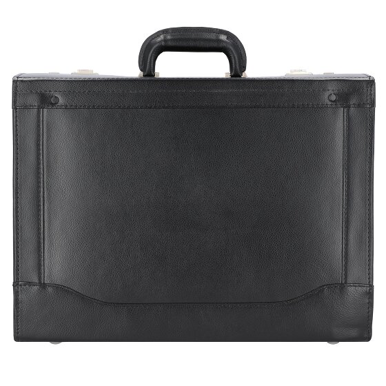 Alassio Leren pilotenkoffer 45 cm met laptopvak