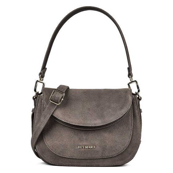 Hey Marly Big Sister Suede Schoudertas S Leder 25 cm