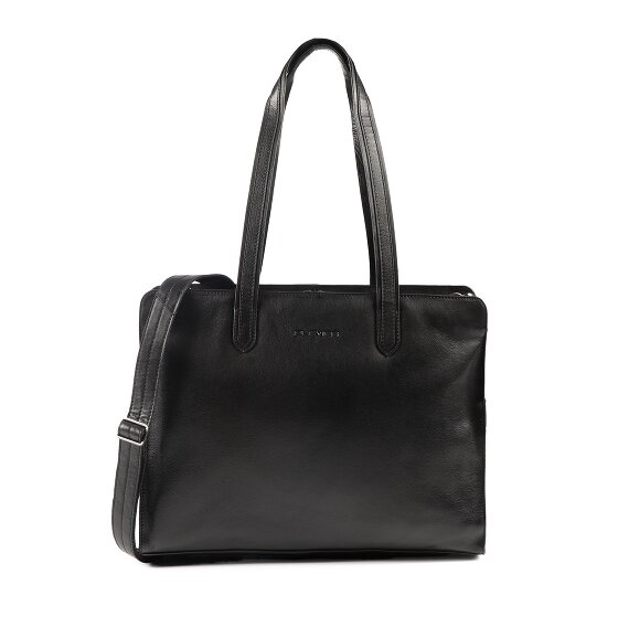 Plevier Power Koffer Leer 41.5 cm Laptop compartiment