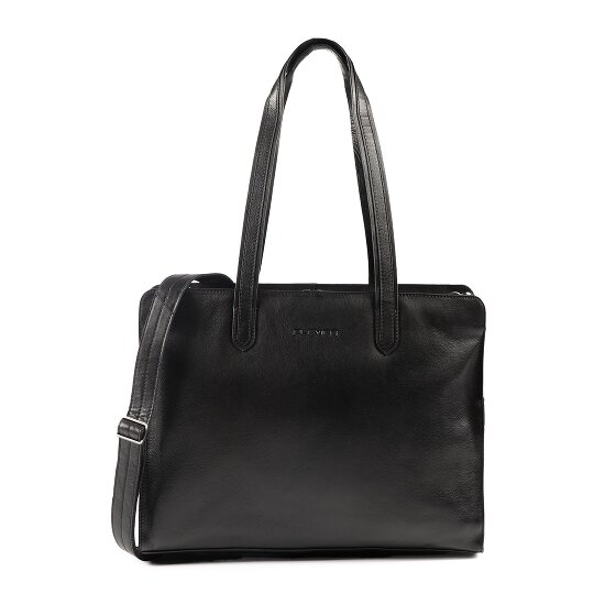Plevier Power Koffer Leer 41.5 cm Laptop compartiment