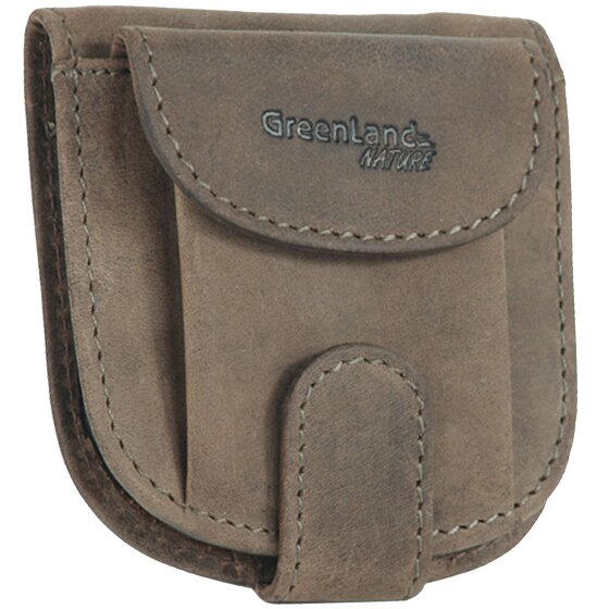 Greenland Nature Steen portemonnee leer 8 cm