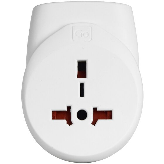 Go Travel Elektrische + elektronische apparatuur Dubbele USB-adapter UK