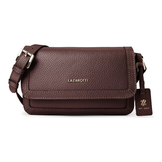 Lazarotti Bologna Leather Crossbody tas Leder 21 cm
