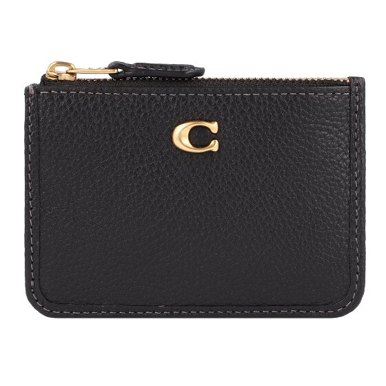 Coach Mini Skinny Sleutel portemonnee Leer 11 cm