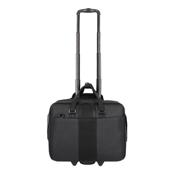 Dermata 2 wielen Bedrijfswagen 46 cm Laptop compartiment