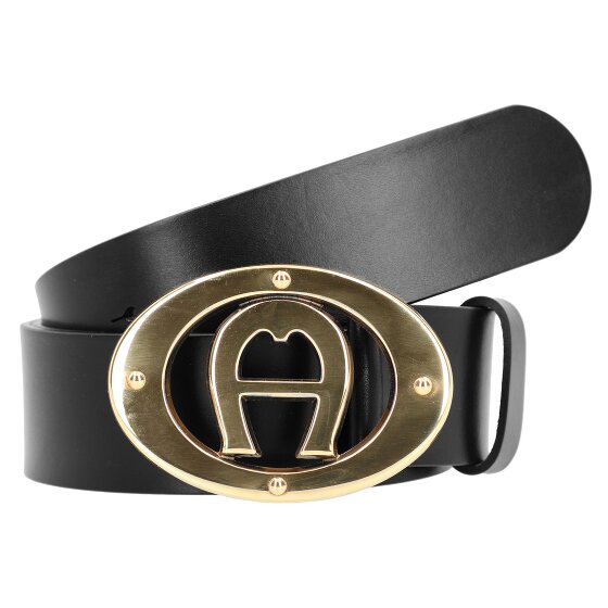 AIGNER Logo riem leer