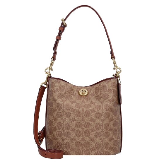 Coach Willow Schoudertas Leer 21 cm