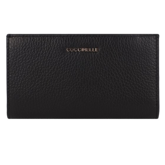 Coccinelle Metallic Portemonnee RFID-bescherming Leer 16 cm