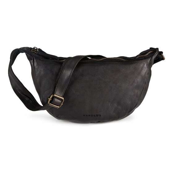 Harold's Submarine Schoudertas M Leer 33 cm